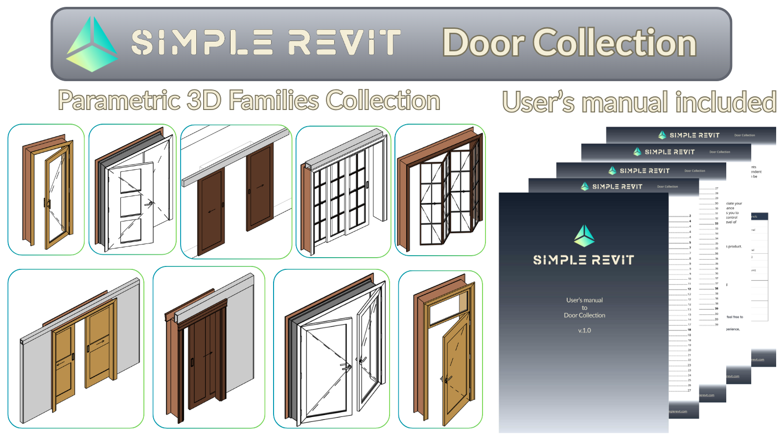 Simple Revit - Door Collection